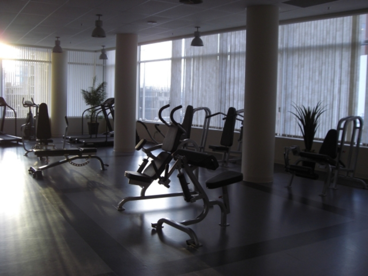 Fitness at 1002 - 2979 Glen Dr, Coquitlam Center, Coquitlam